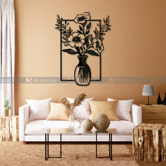 Alluring Flower Pot Wall Decor