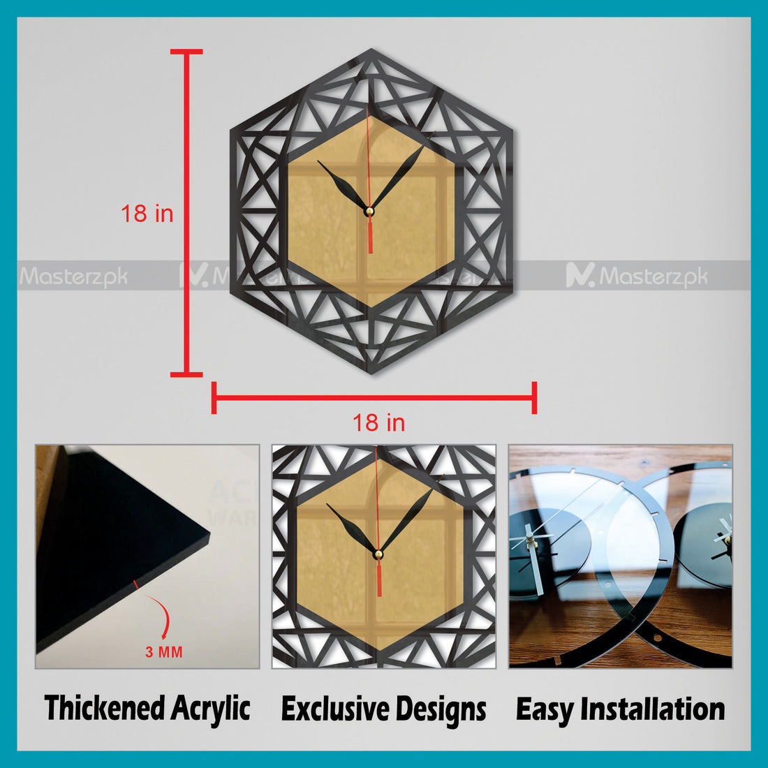 Adorning Creative Clock Maestro