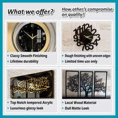 Stylish Hexagonal Clock Maestro