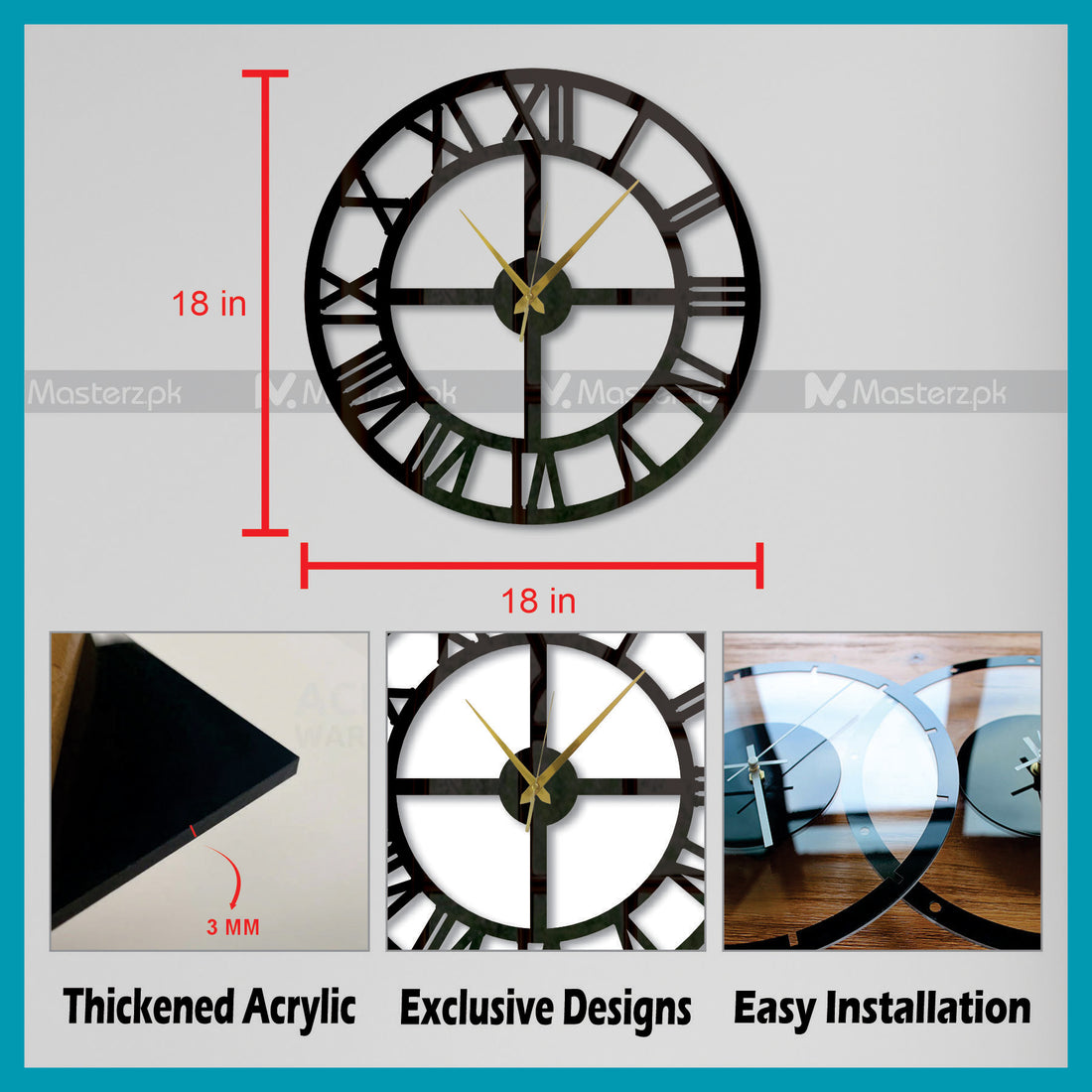 Elegant Style Clock Maestro