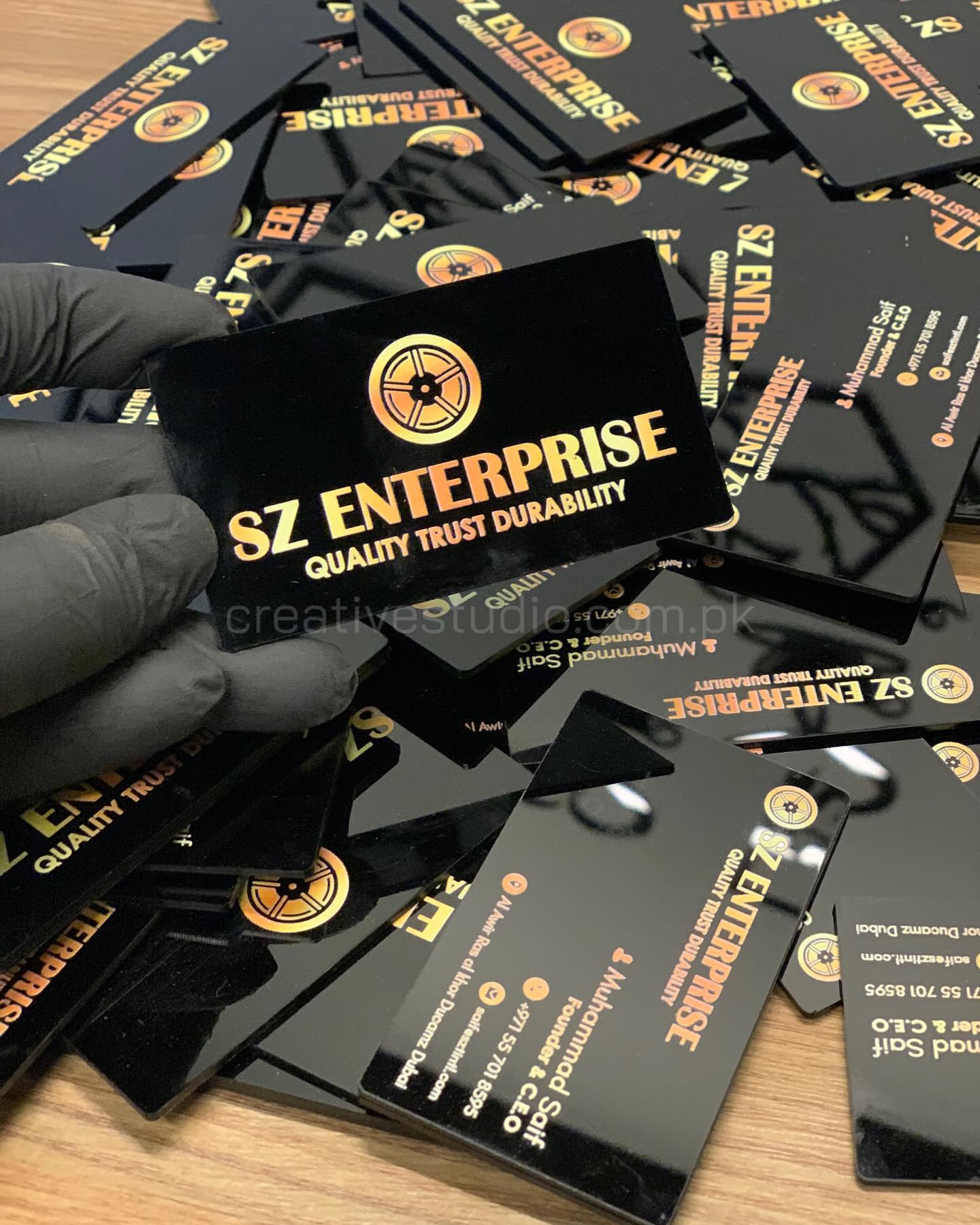Acrylic Business Card