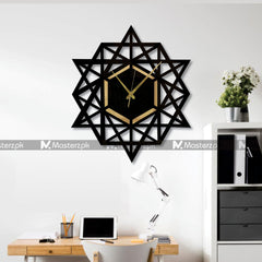 Stylish Hexagonal Clock Maestro